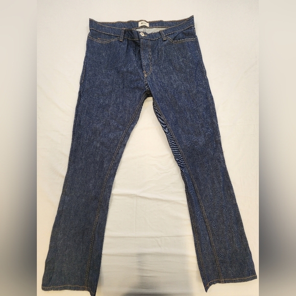 Mint Crew Men's Blue Denim Flair Jeans sz 38 X 35